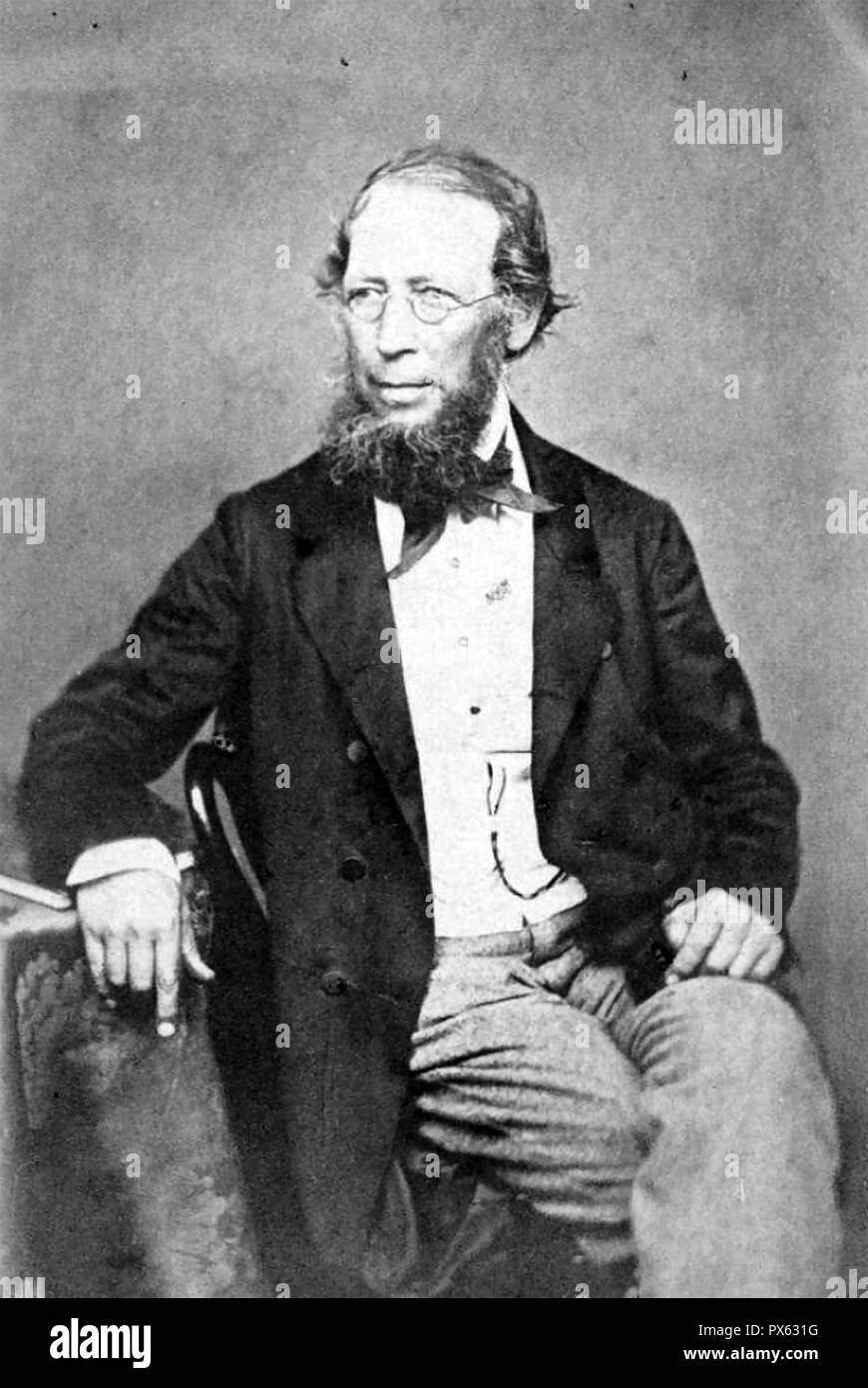 JOHN LINDLEY (1799-1865) botánico inglés y el jardinero. Foto de stock
