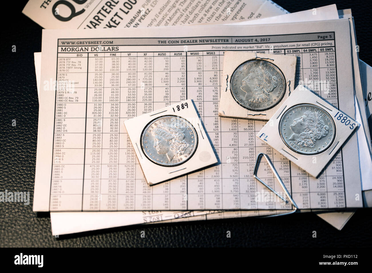 Coin collector desk fotografías e imágenes de alta resolución Alamy