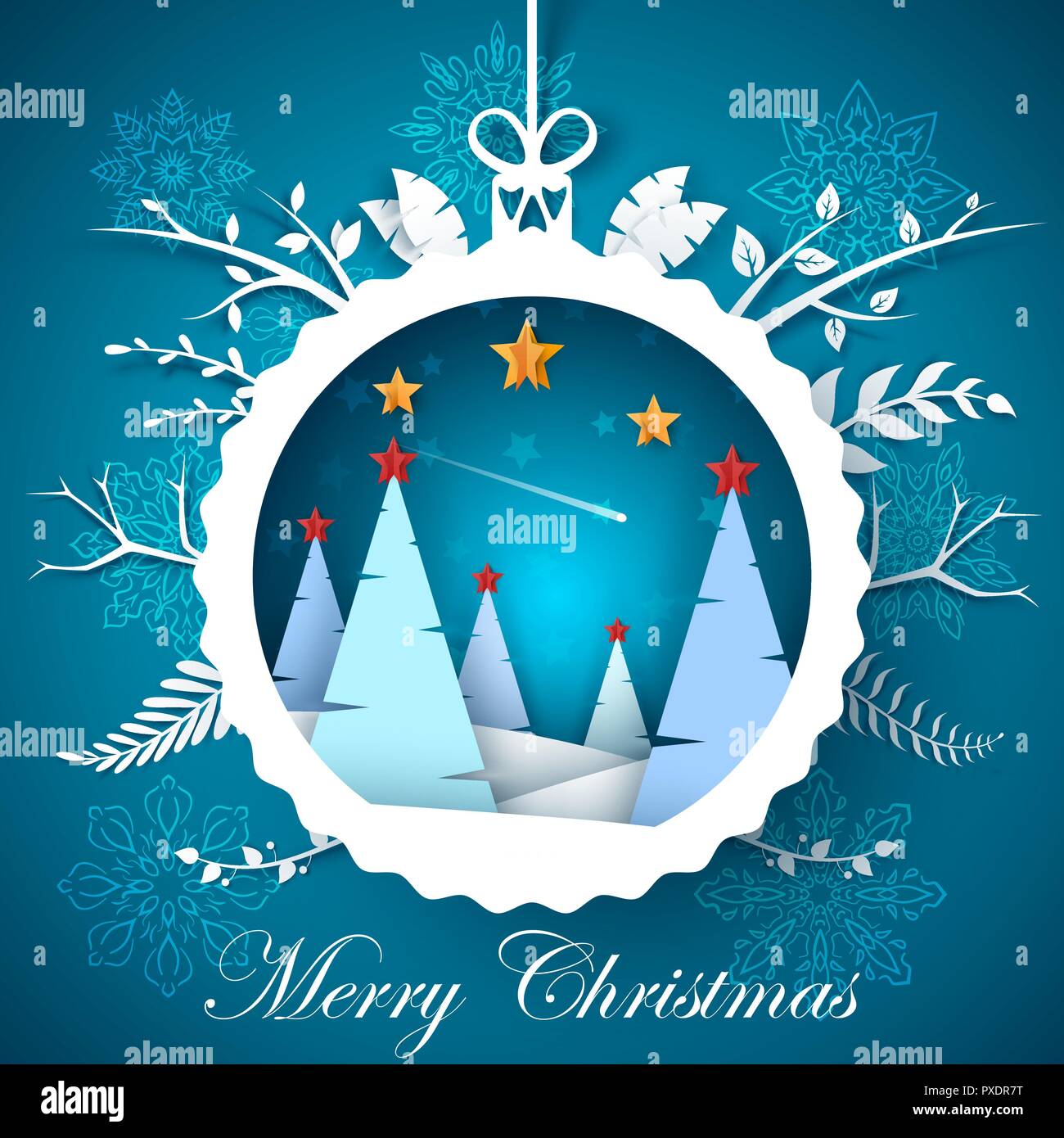 Papel de dibujos animados feliz año nuevo. Feliz Navidad Imagen Vector de stock - Alamy Papel de dibujos animados feliz año nuevo. Feliz Navidad Imagen Vector de stock - Alamy