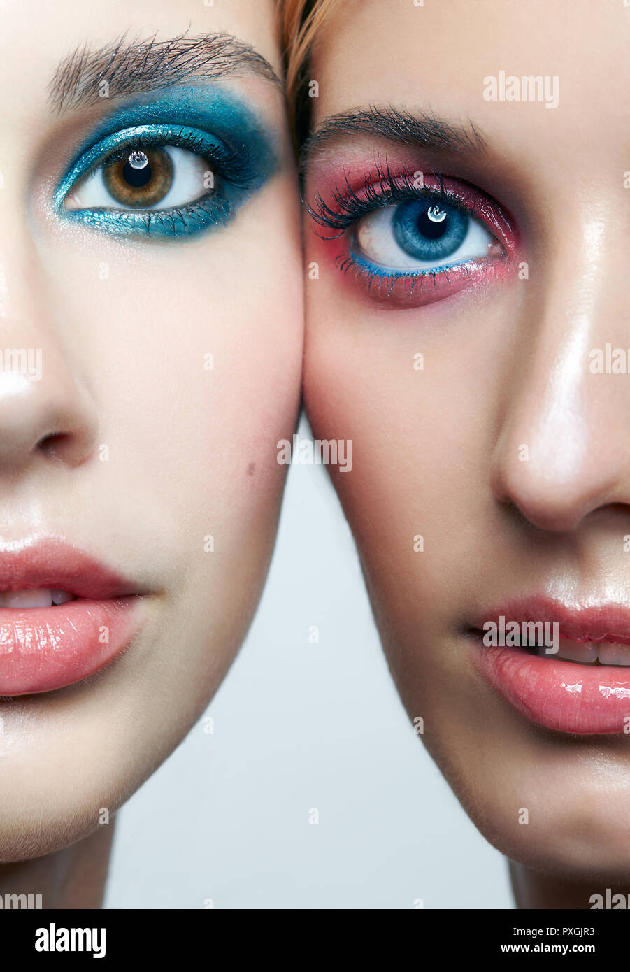 Glitter makeup fotografías e imágenes de alta resolución - Página 3 - Alamy