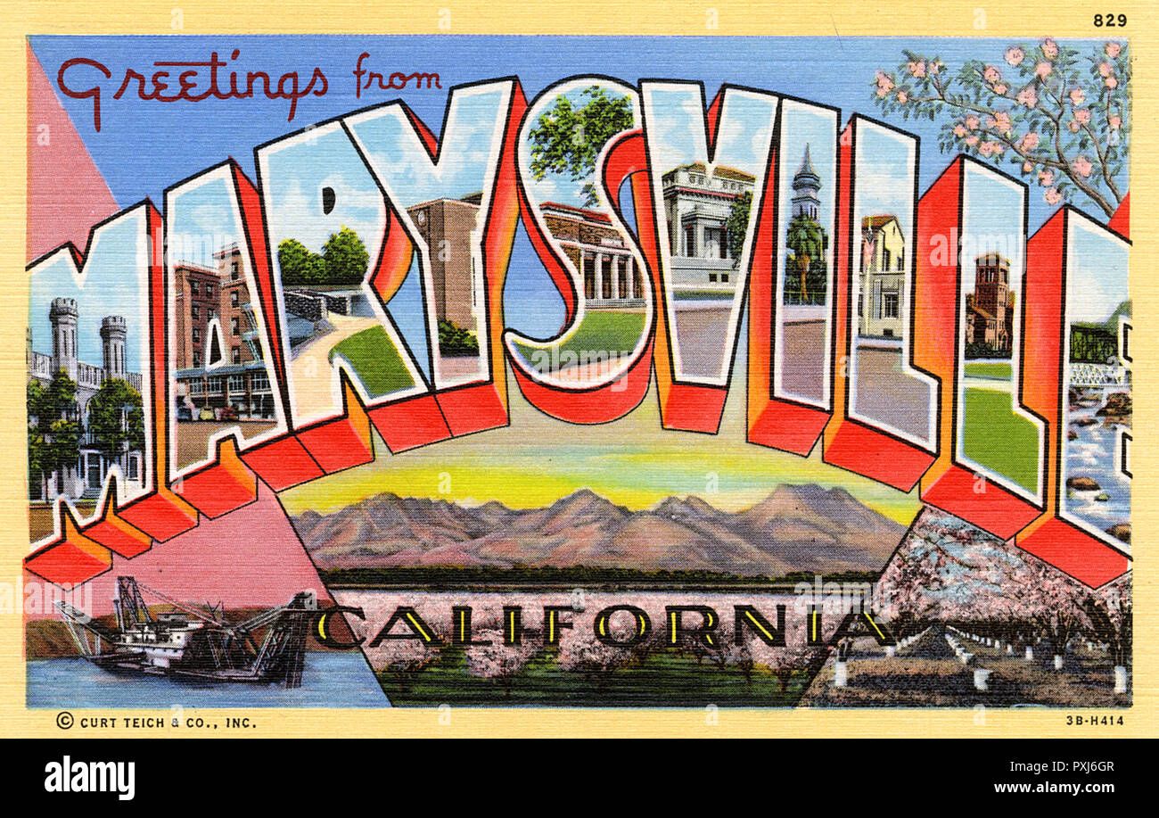 Carte de marysville fotografías e imágenes de alta resolución Alamy