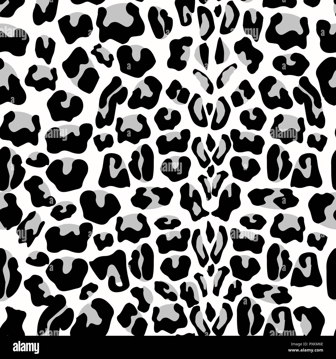 Leopard patrón sin fisuras. Animal Print. patrón con textura de piel de  leopardo. Repetición de pieles de leopardo fondo de diseño textil, papel de  envolver, papel tapiz o scrapbooking. Antecedentes vectoriales Imagen