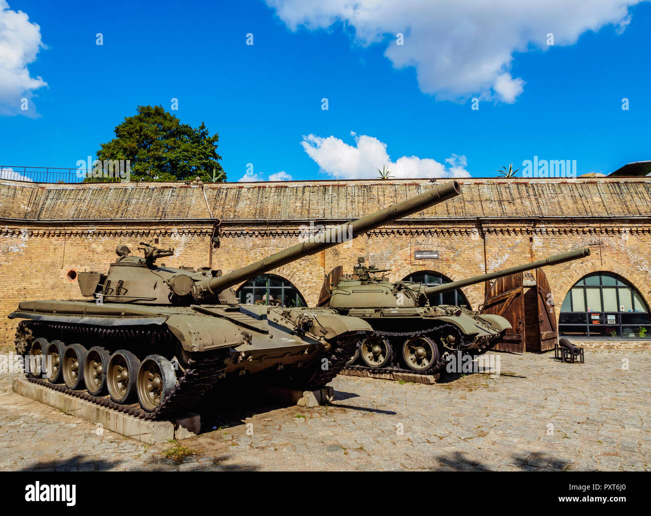 Museo de armaduras, armamento, Parque Cytadela, Poznan, Polonia mayor, Polonia Foto de stock