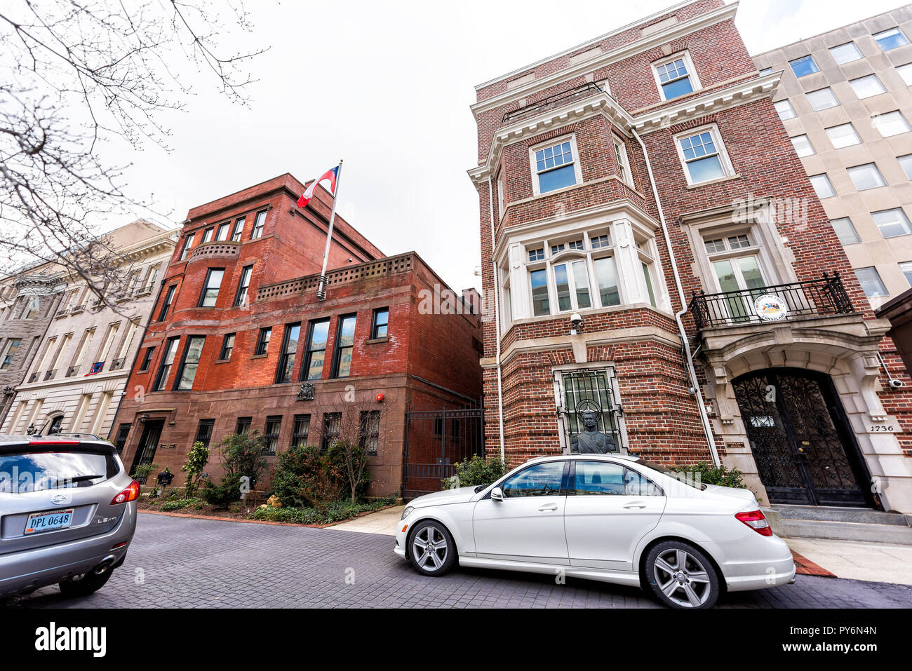 Residencia embajada chile washington fotografías e imágenes de alta