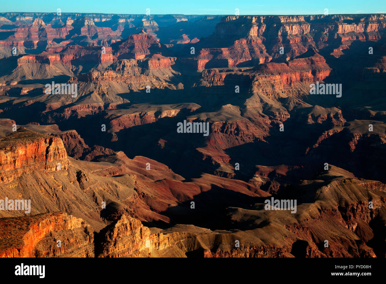 Grand Canyon Sunrise, el Parque Nacional del Gran Cañón, Arizona Foto de stock