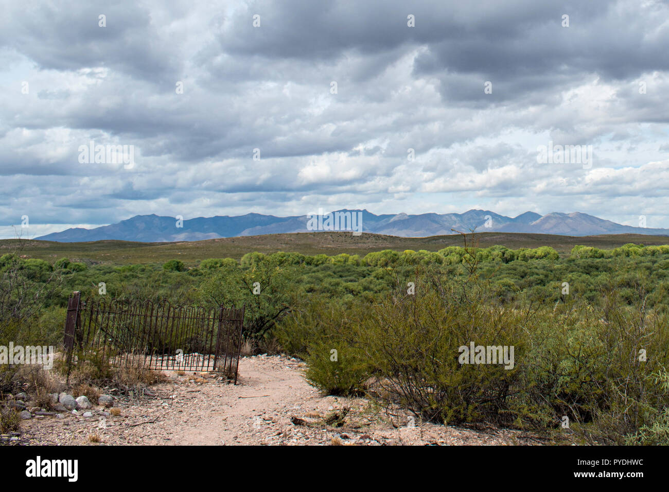 Fairbank cementerio. Condado de Cochise, Arizona. Ee.Uu. Foto de stock