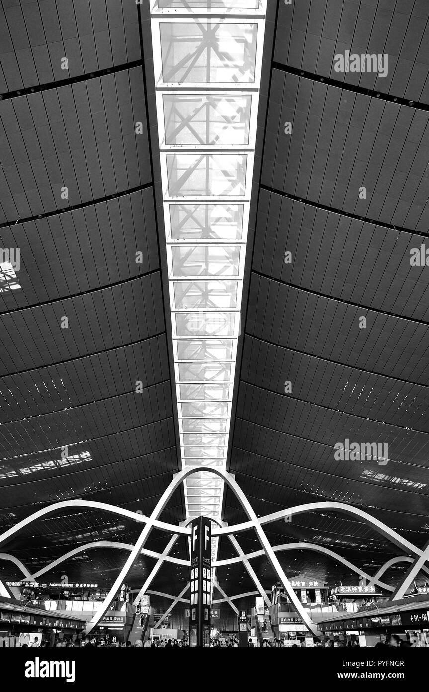 El aeropuerto internacional de Kunming agua larga Foto de stock