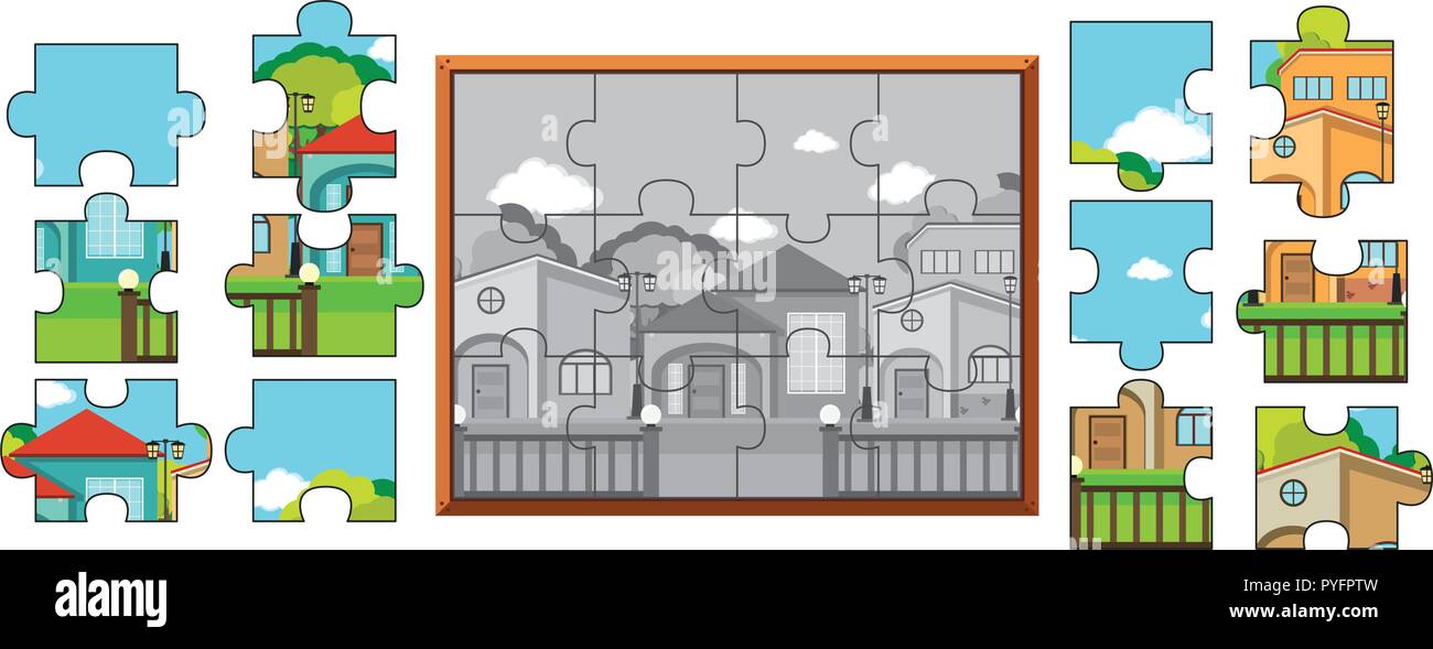 casas de puzzles