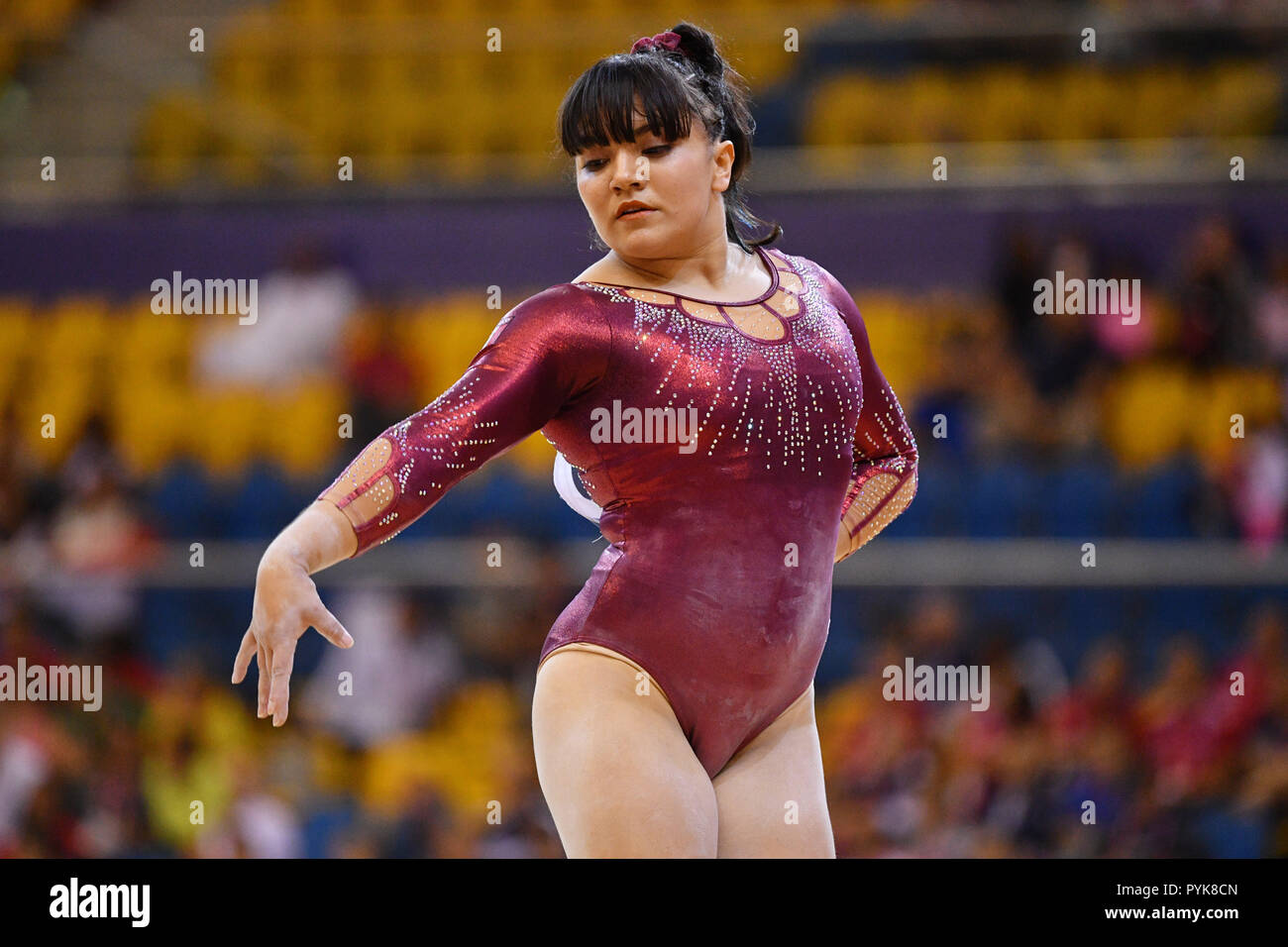Doha Qatar 28 Oct 2018 Alexa Moreno Mex Octubre 28 2018 Gimnasia Artistica El 2018 Campeonatos Del Mundo De Gimnasia Artistica La Cualificacion Del Equipo De Mujeres En El Ejercicio