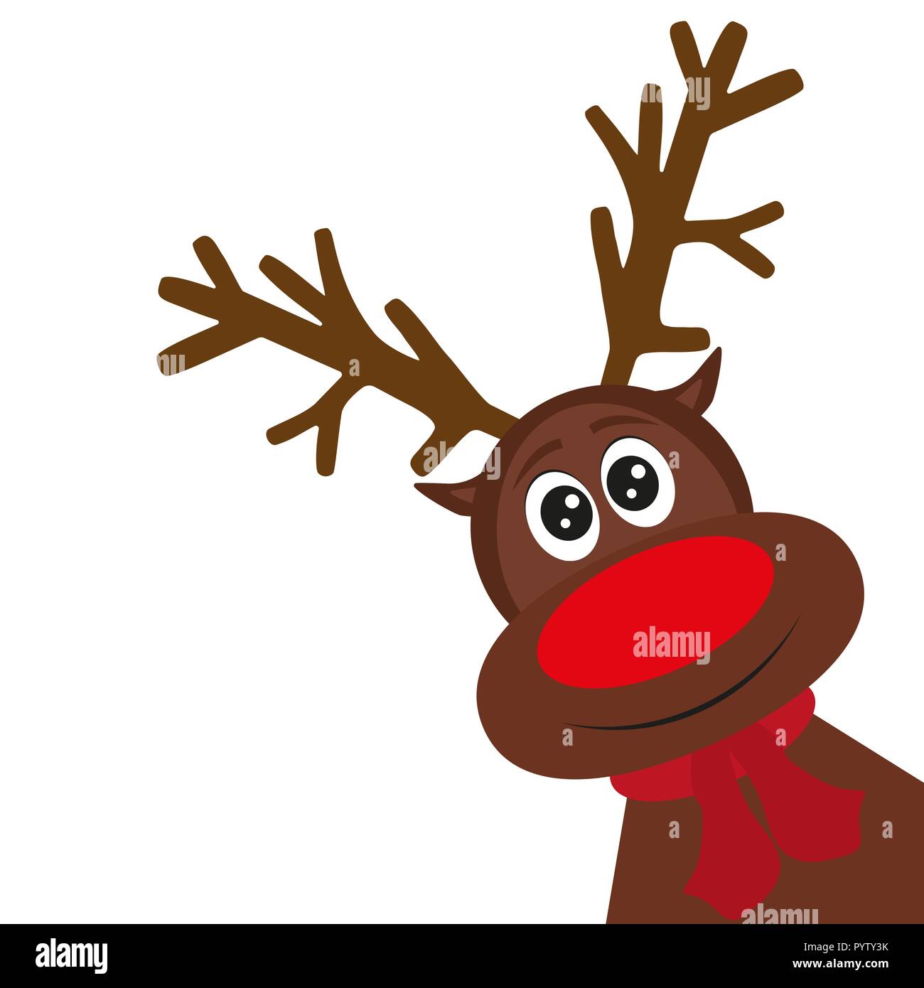 Navidad renos vector ilustración de dibujos animados  Dibujos de renos  Renos navideños Piñatas de reno