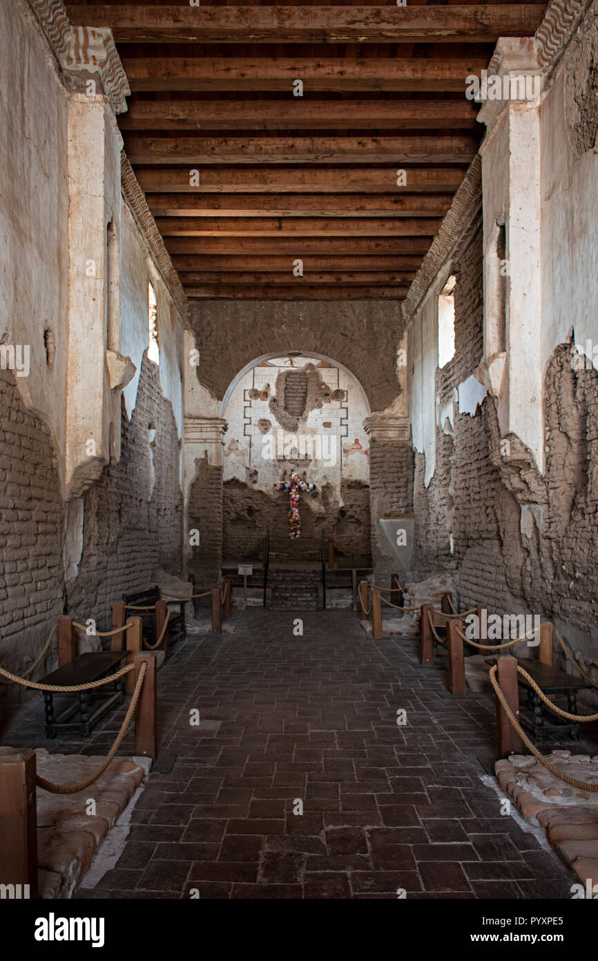 Tumacacori National Historical Park. Arizona, EE.UU. Foto de stock