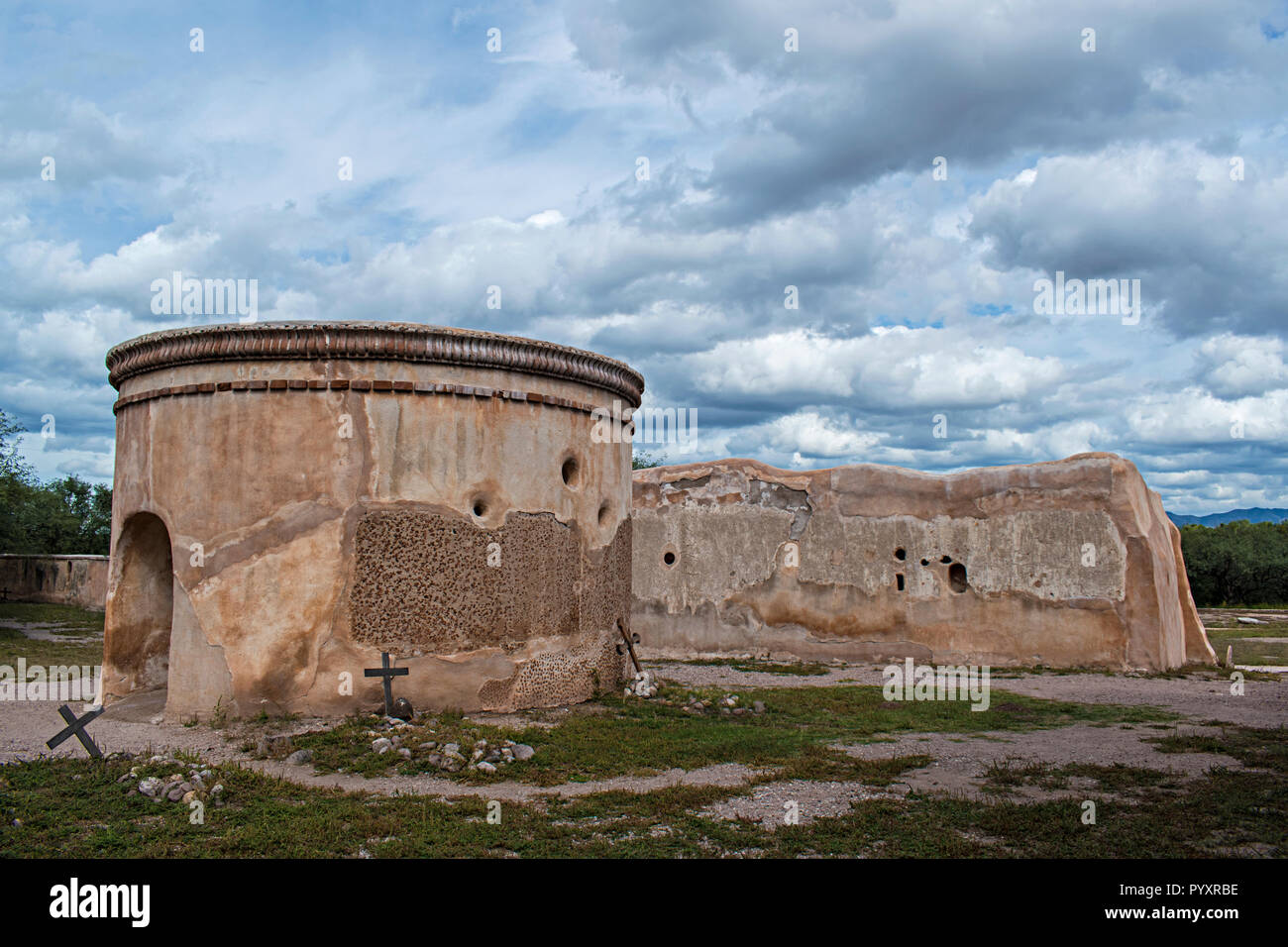 Tumacacori National Historical Park. Arizona, EE.UU. Foto de stock