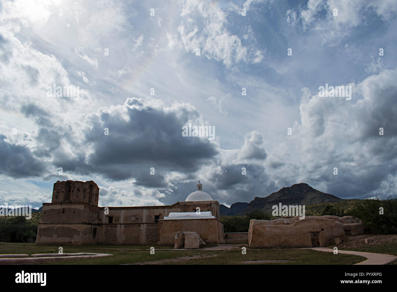 Tumacacori National Historical Park. Arizona, EE.UU. Foto de stock