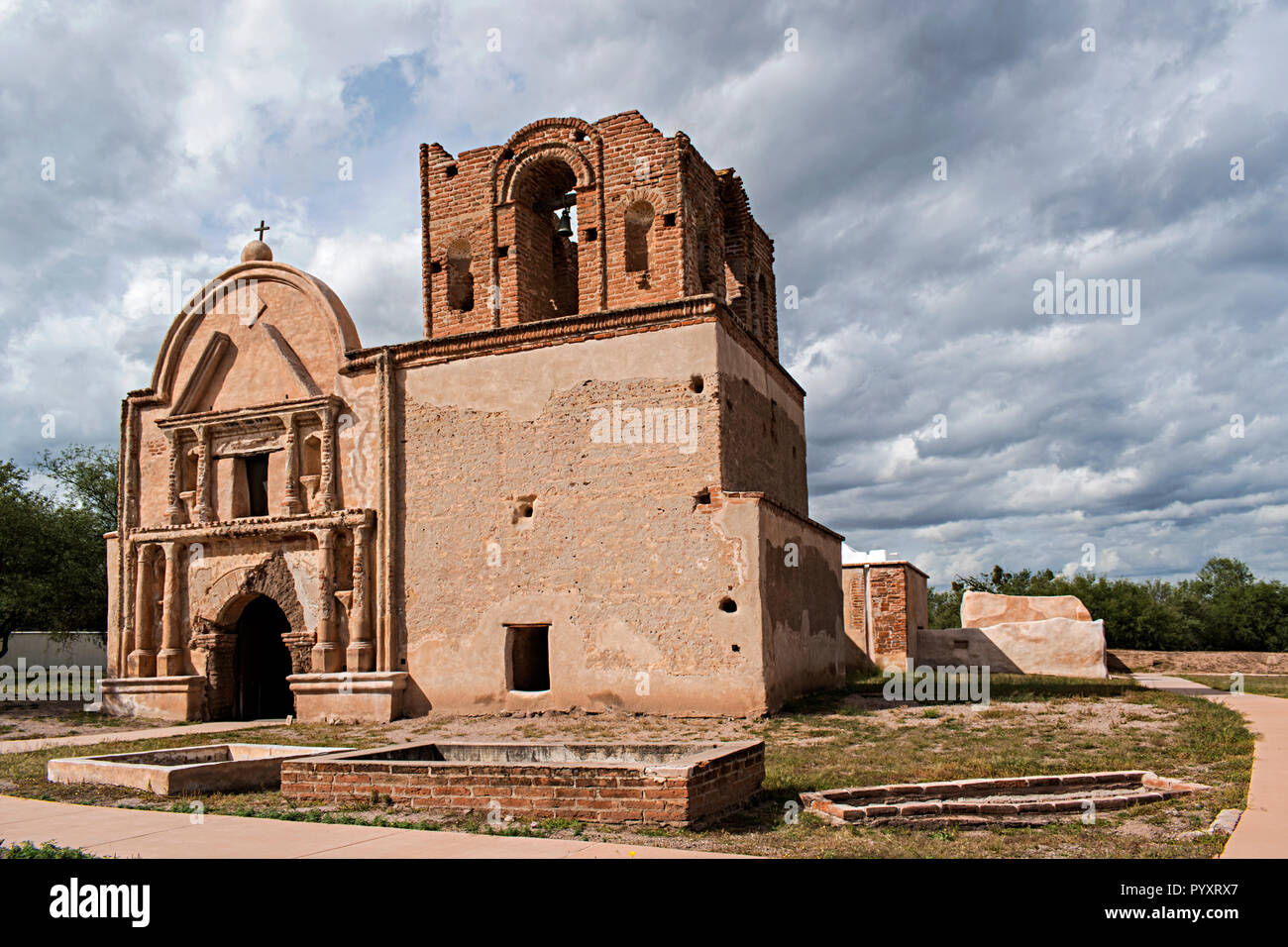 Tumacacori National Historical Park. Arizona, EE.UU. Foto de stock