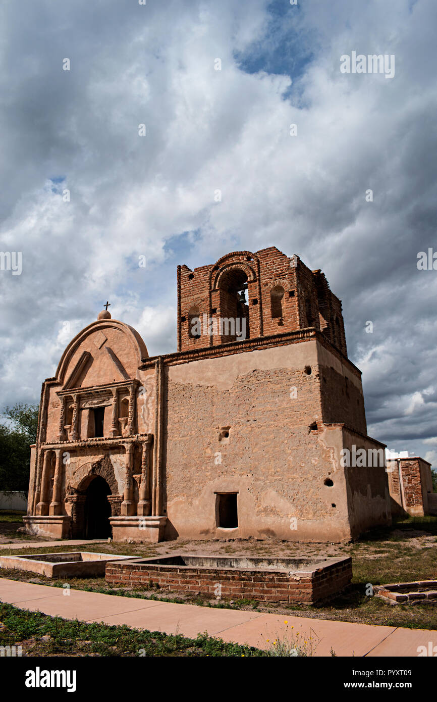 Tumacacori National Historical Park. Arizona, EE.UU. Foto de stock