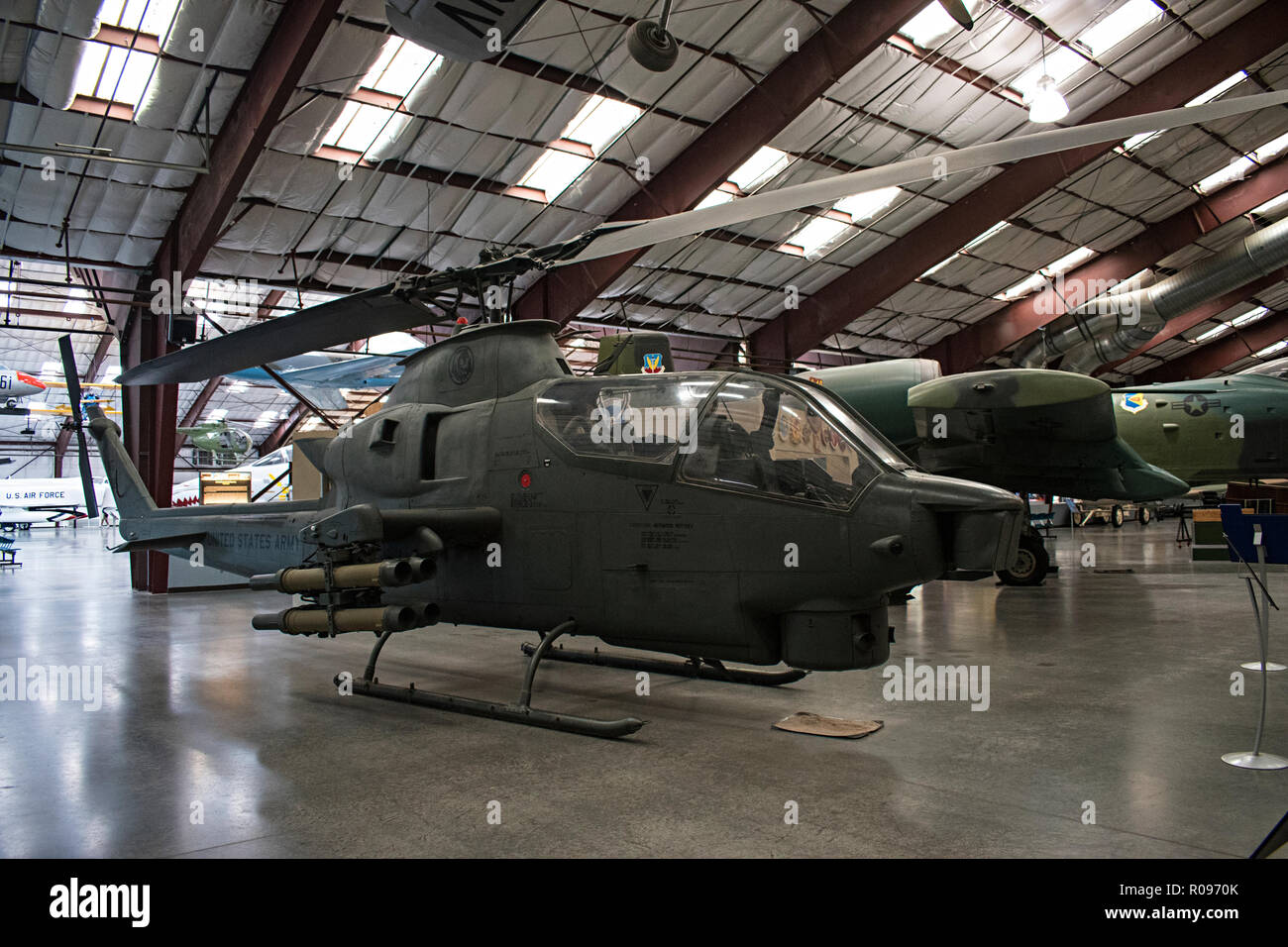 AH-1 Cobra, Pima Air & Space Museum. Tucson, Arizona. Ee.Uu. Foto de stock