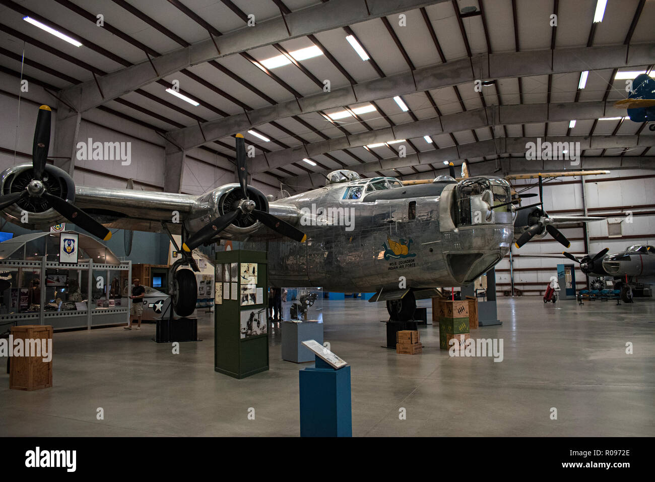 B-24 Liberator, Pima Air & Space Museum. Tucson, Arizona. Ee.Uu. Foto de stock