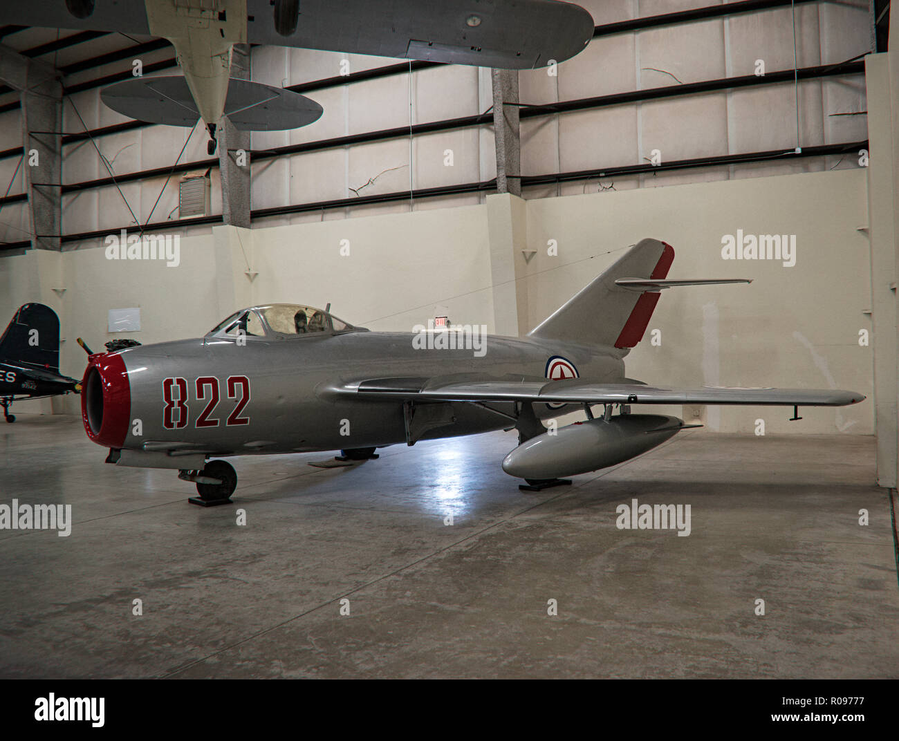 Mig-15, Pima Air & Space Museum. Tucson, Arizona. Ee.Uu. Foto de stock
