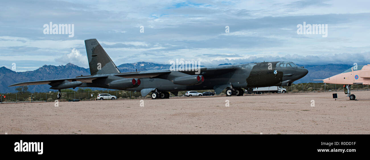 B-52 Stratofortress, Pima Air & Space Museum. Tucson, Arizona. Ee.Uu. Foto de stock