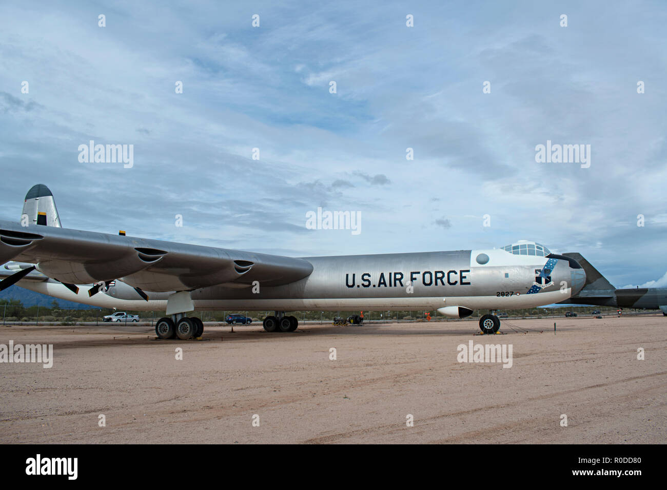 B-36 Peacemaker, Pima Air & Space Museum. Tucson, Arizona. Ee.Uu. Foto de stock