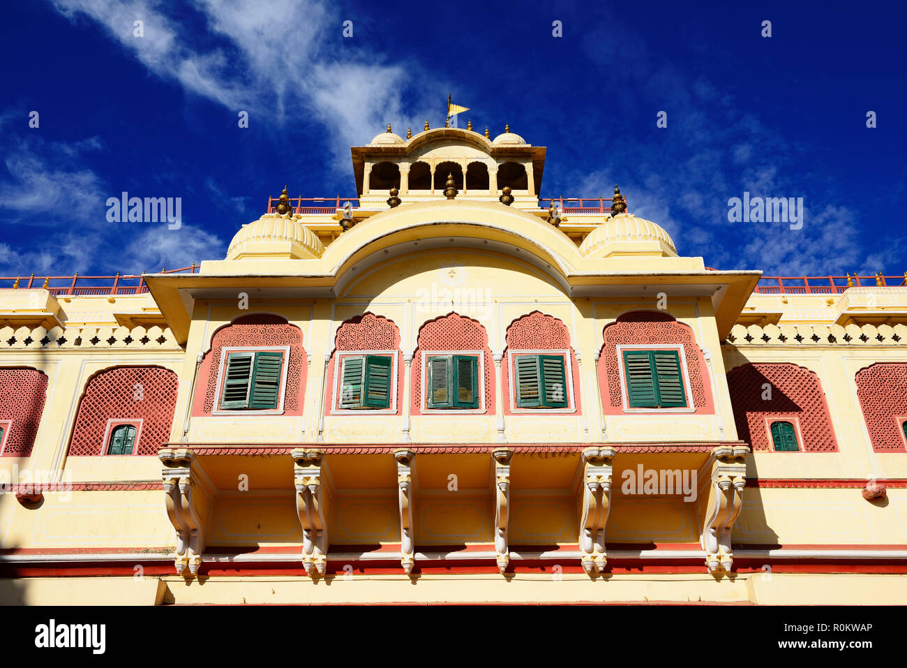 Palacio de la ciudad, Jaipur, Rajasthan, India Foto de stock