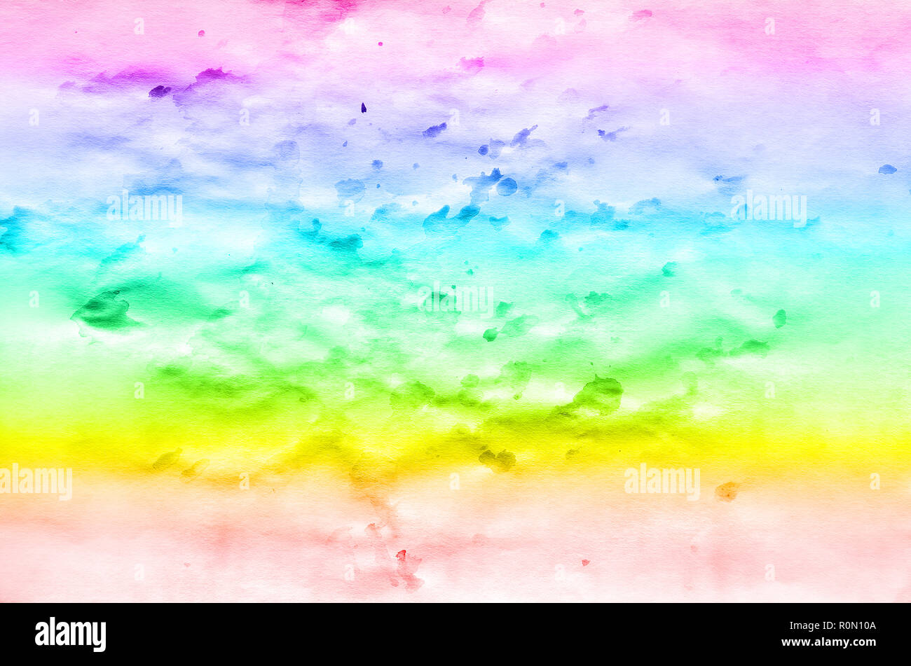 Acuarela de fondo abstracto multicolor manchas de tinta de todos los colores  espectrales. Imagen de fondo realizados con acuarelas en una solución de  color arcoiris Fotografía de stock - Alamy