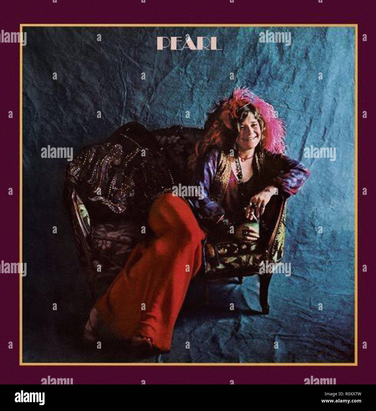 Perla - Janis Joplin - Vintage tapa del álbum Fotografía de stock - Alamy