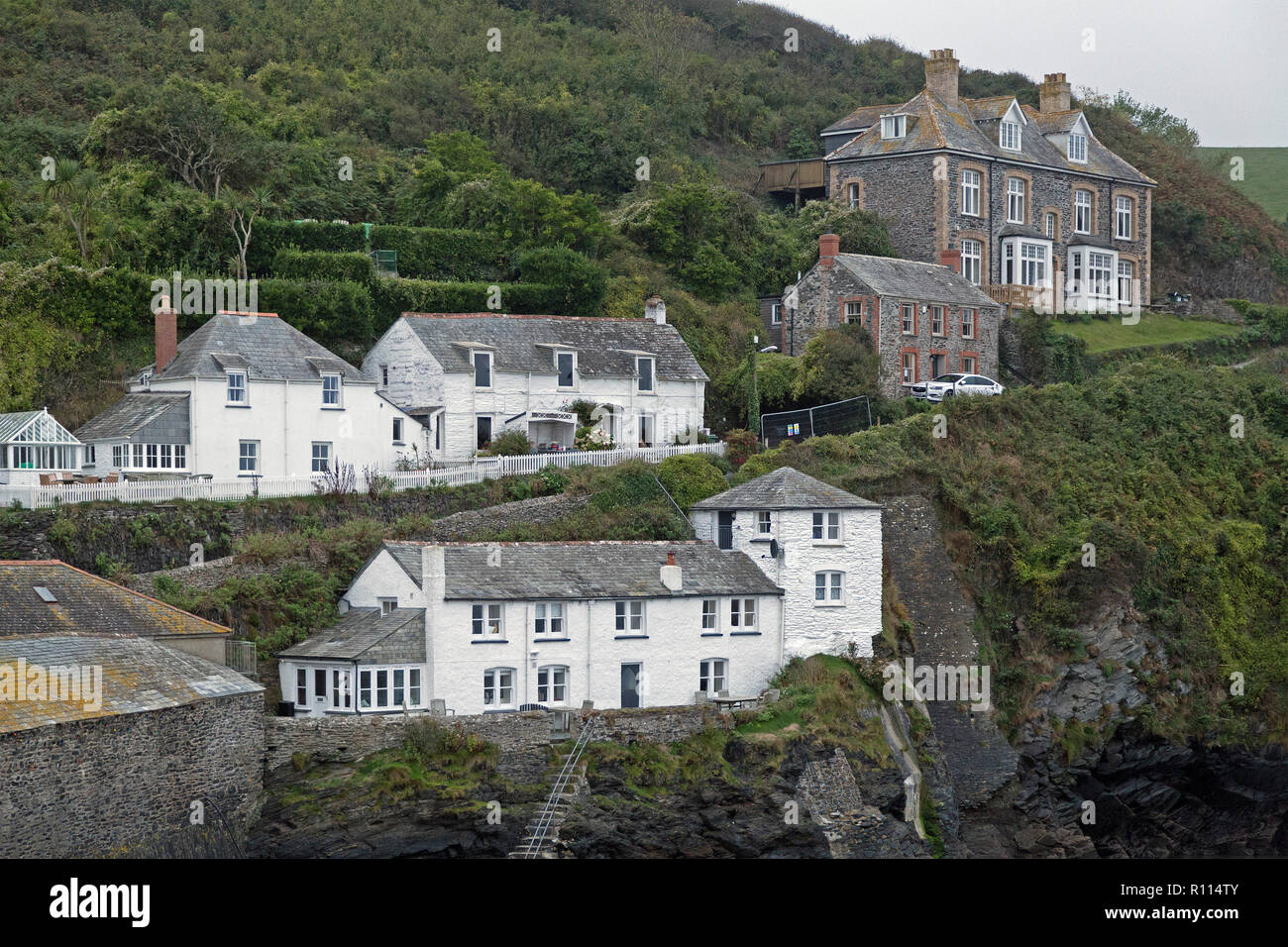 Port Isaac, Cornwall, Inglaterra, Gran Bretaña Foto de stock