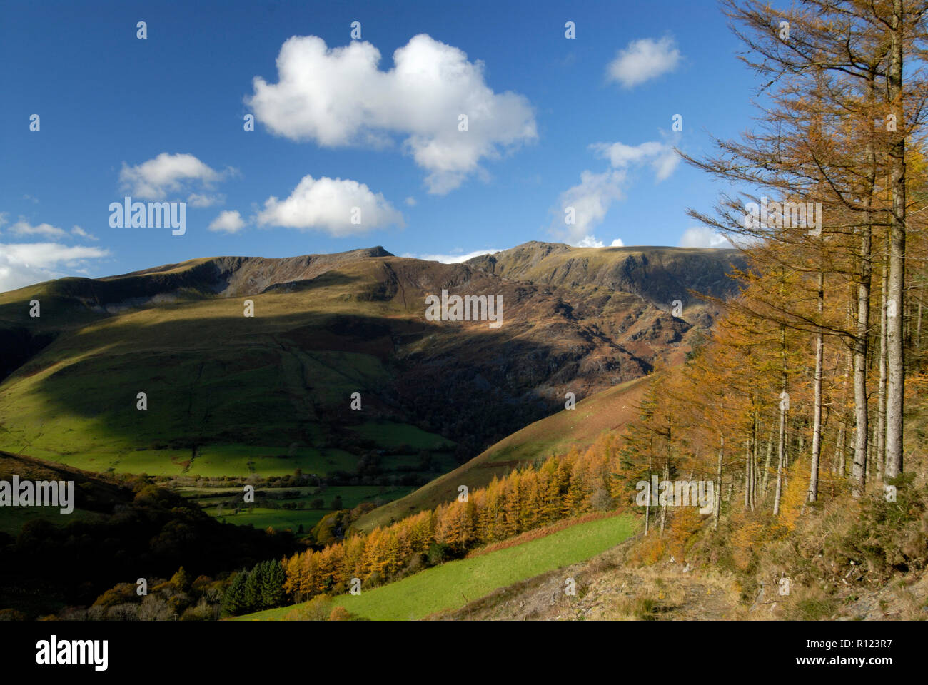 Paisaje de montaña en Gales, Reino Unido Foto de stock