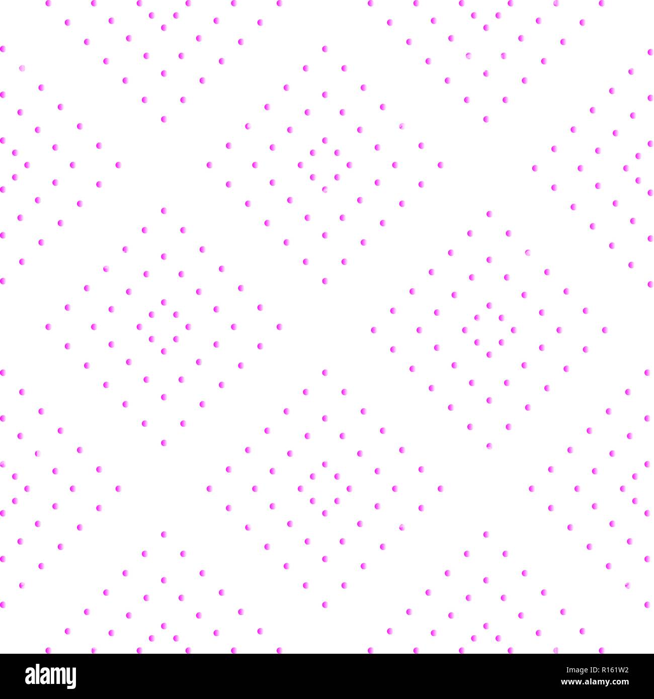 Pequenos Puntos Rosados Patron Concentrico Tierno Imagen Vector