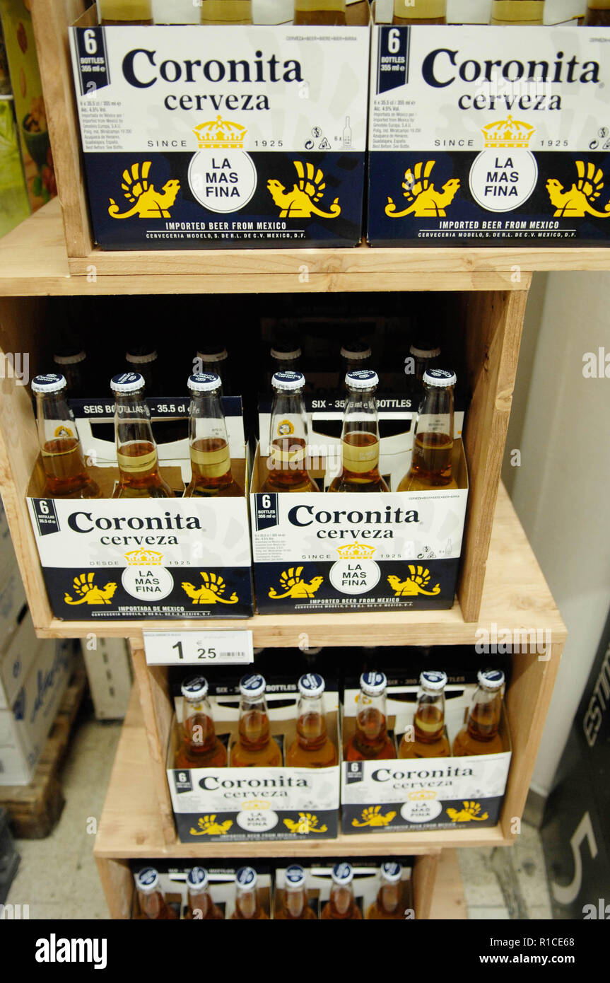 Coronita, Corona,cerveza Foto de stock