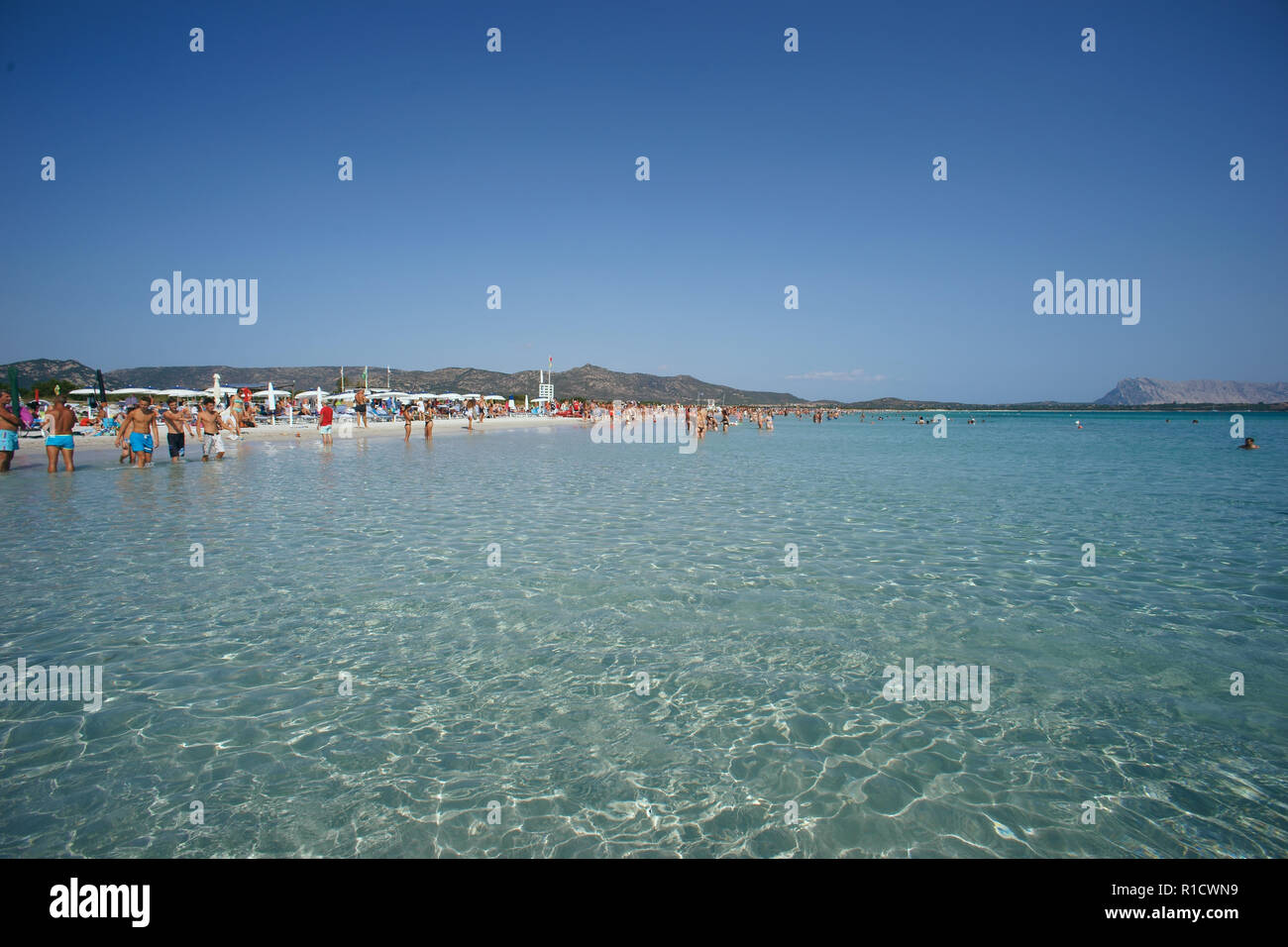 San Teodoro, La Cinta playa, Cerdeña, Italia Fotografía de stock - Alamy