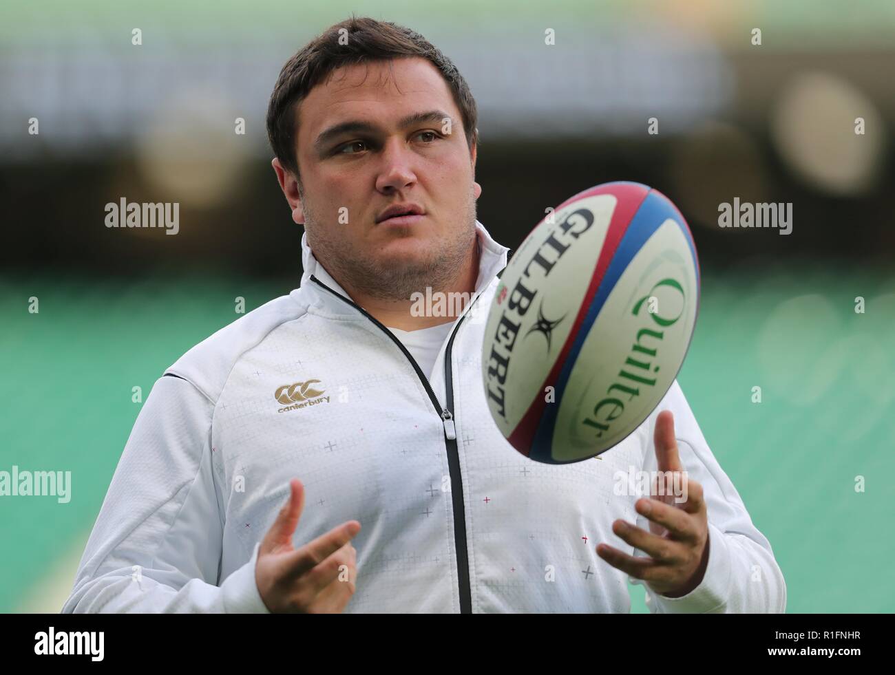 Jamie George Inglaterra y sarracenos Inglaterra V Nueva Zelandia, Autumn Internationals Twickenham, Londres, Inglaterra, 10 de noviembre de 2018 Créditos: Allstar Picture Library/Alamy Live News Foto de stock