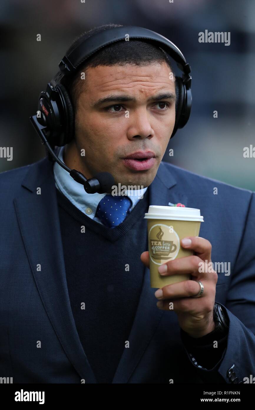 Bryan Habana Sudáfrica Ru Inglaterra V Nueva Zelandia, Autumn Internationals Twickenham, Londres, Inglaterra, 10 de noviembre de 2018 Créditos: Allstar Picture Library/Alamy Live News Foto de stock