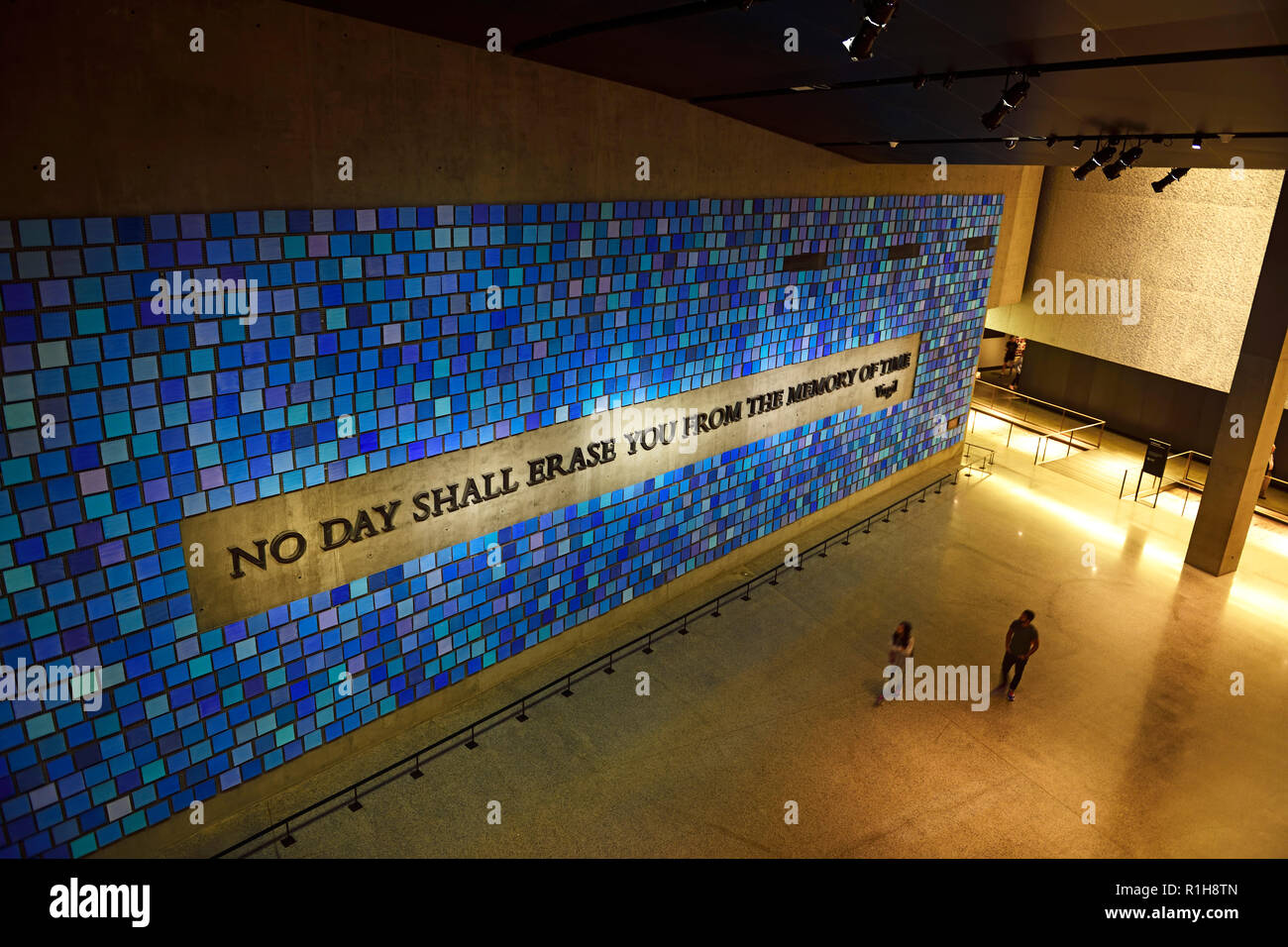 9/11 Memorial y Museo, Manhattan, Ciudad de Nueva York, EE.UU. Foto de stock
