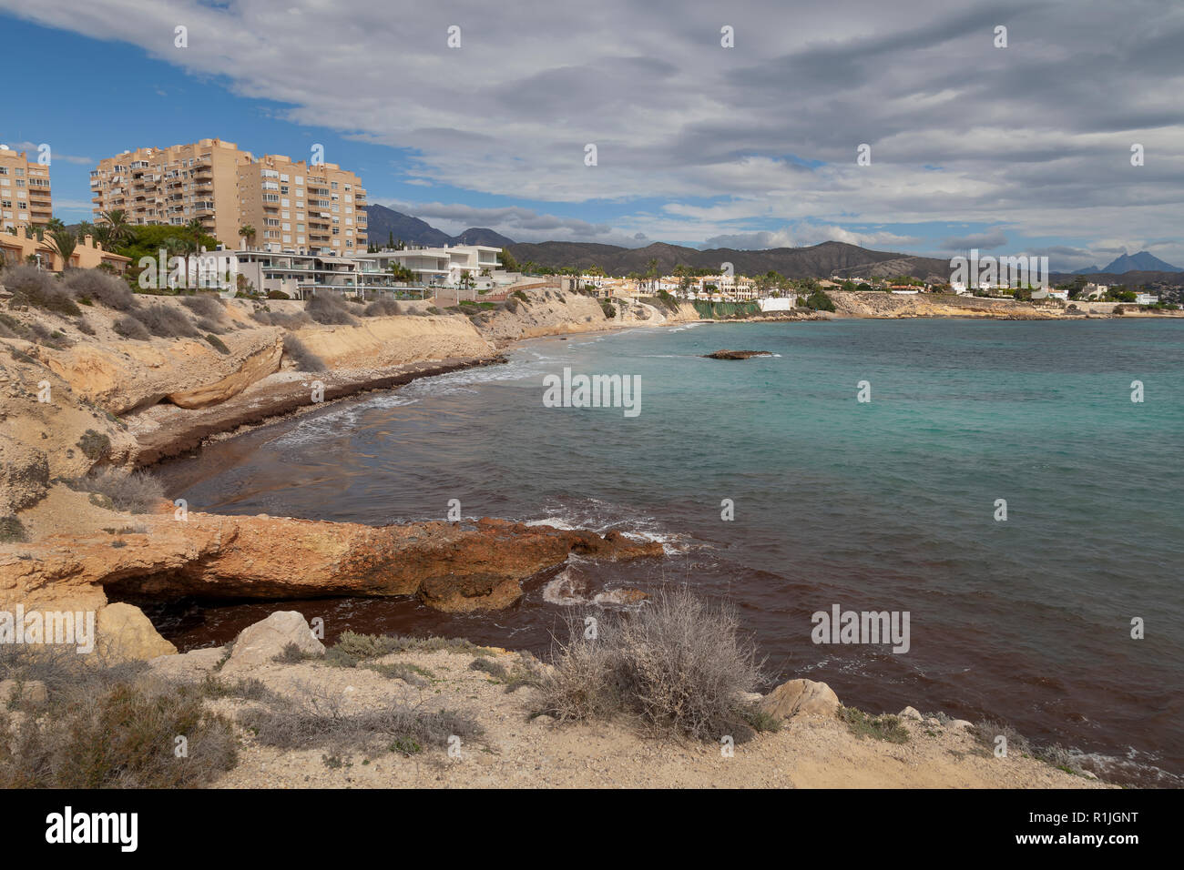 El Campello. Foto de stock