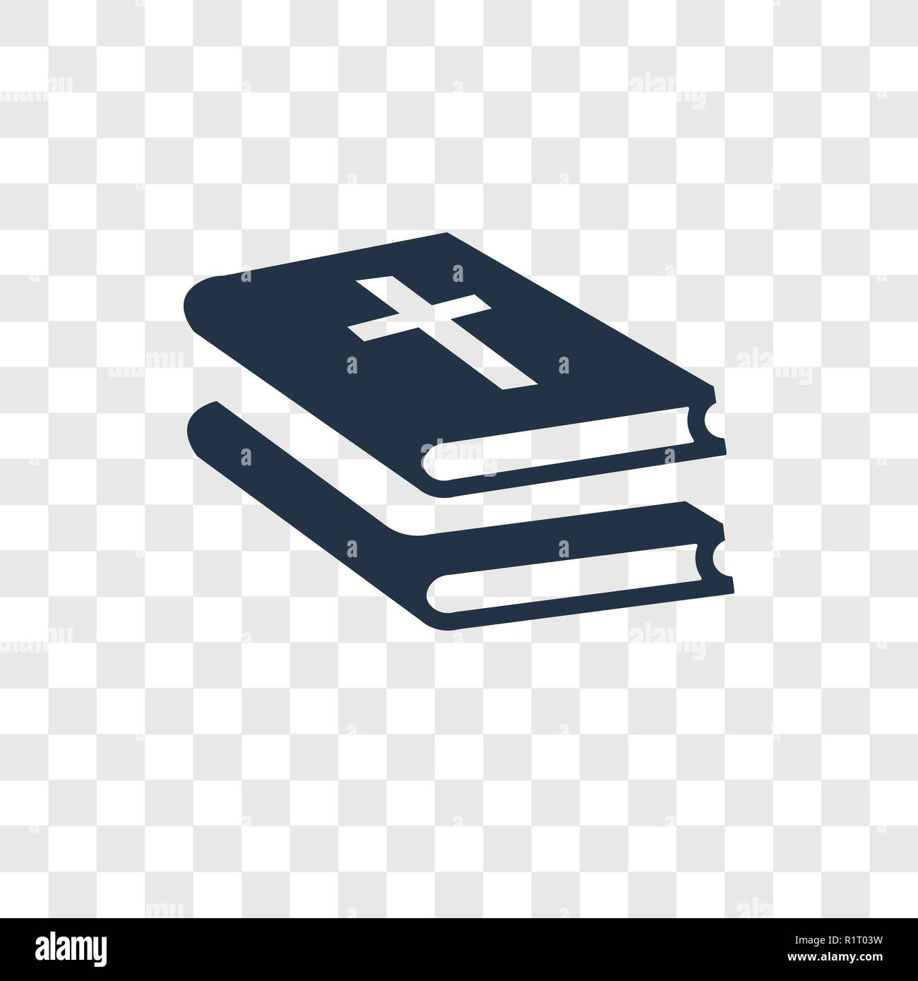 Biblia Icono Vectorial Aislado Sobre Fondo Transparente Biblia