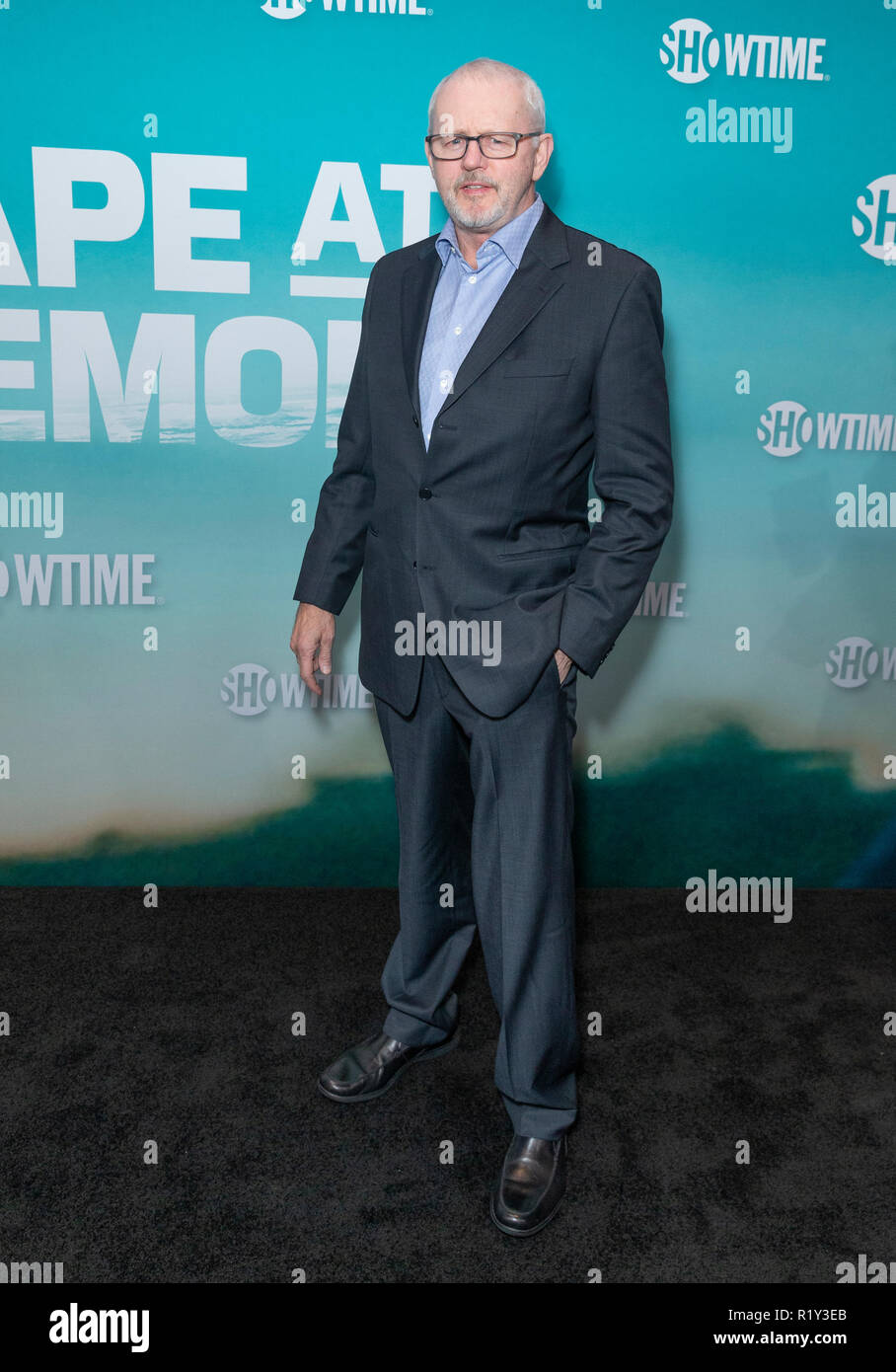 Nueva York, Estados Unidos - 14 de noviembre de 2018: David Morse asiste al estreno de la serie de Showtime de escapar a Dannemora en Alice Tully Hall en el Lincoln Center. Crédito: lev radin/Alamy Live News Foto de stock