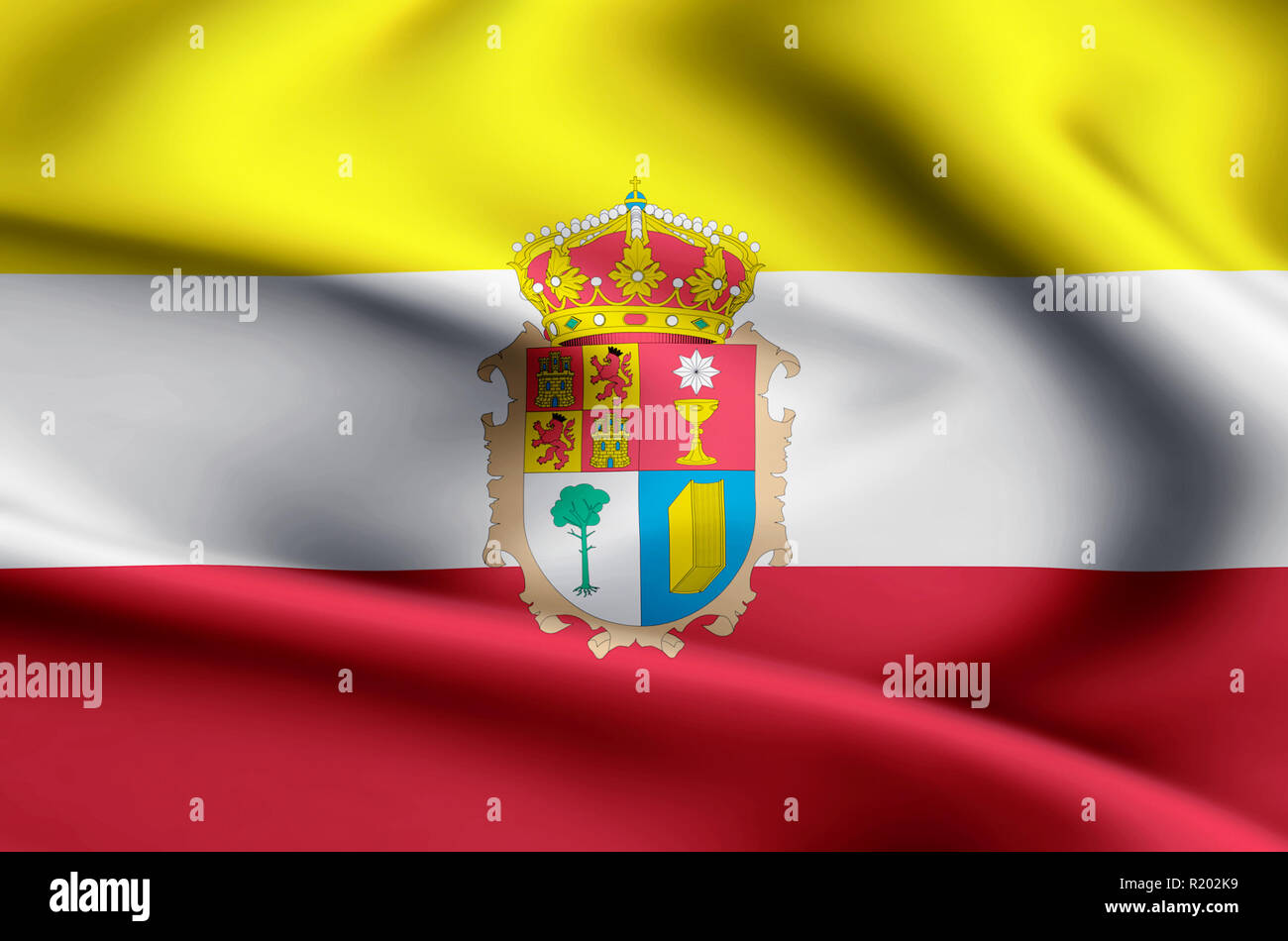 Bandera de Cuenca Fotografía de stock - Alamy