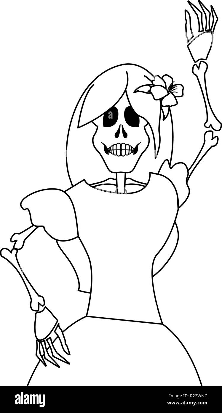 Catrina carácter tradicional día de los muertos ilustración vectorial Imagen Vector de stock - Alamy Catrina carácter tradicional día de los muertos ilustración vectorial Imagen Vector de stock - Alamy