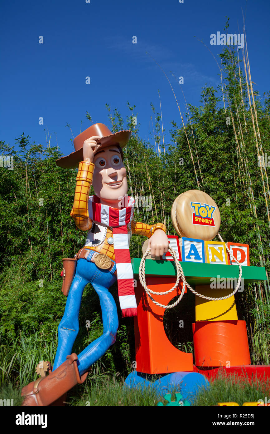 Toy Story Land en Disney's Hollywood Studios Theme Park, Orlando, Florida Foto de stock