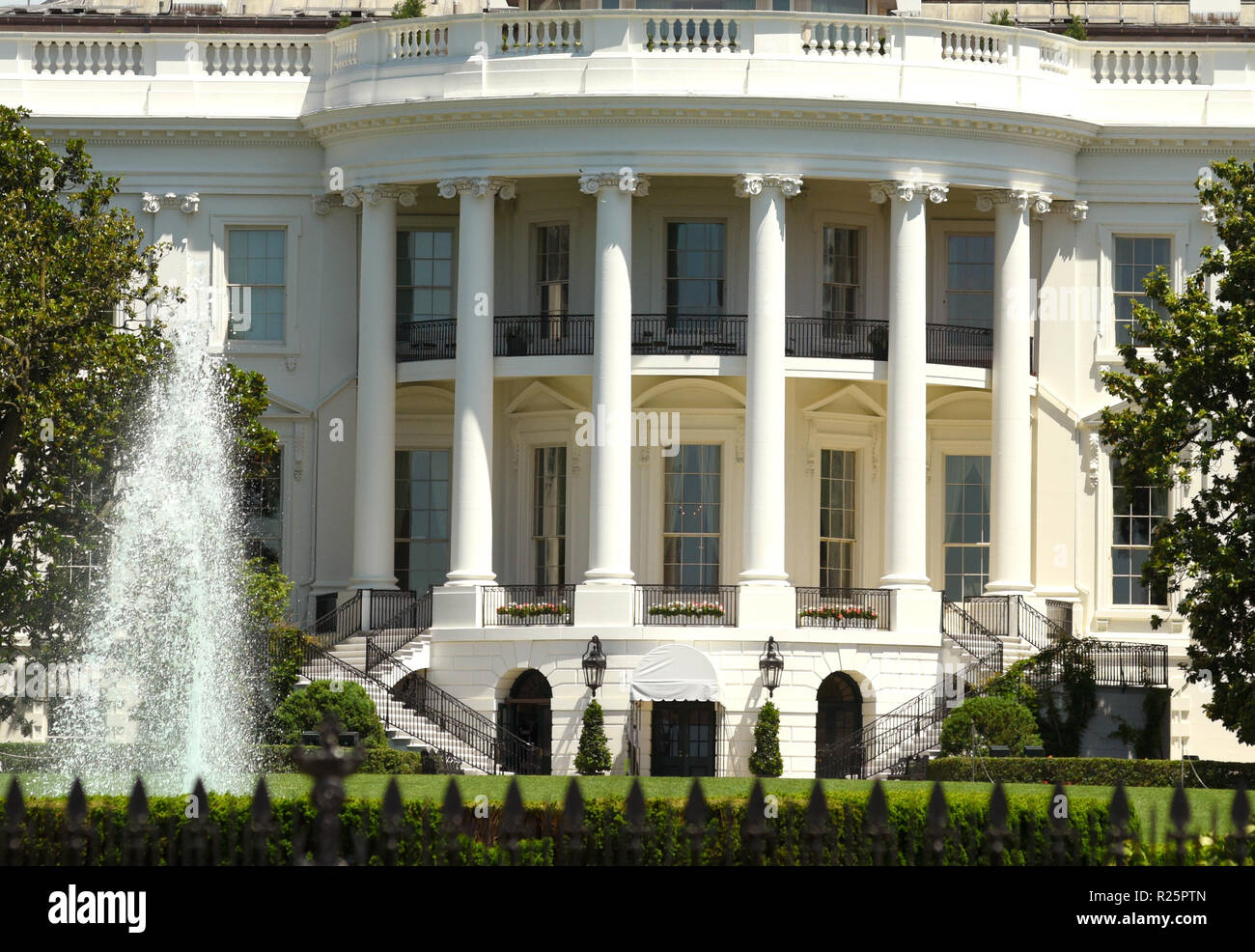 La Casa Blanca, Washington, D.C. Foto de stock