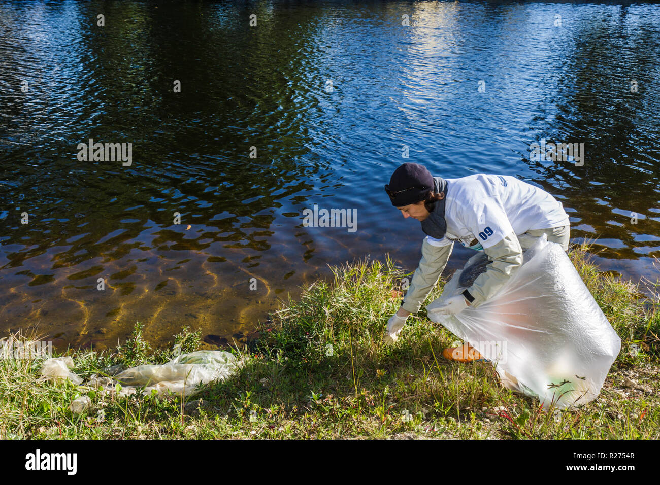 Miami Florida,Oakland Grove,Día Anual del Agua en Little River Limpieza