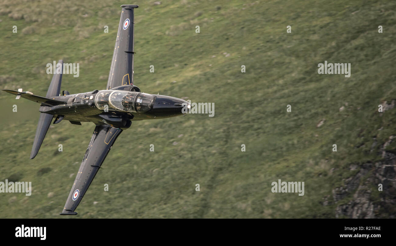 RAF Hawk jet aeronáutico Foto de stock
