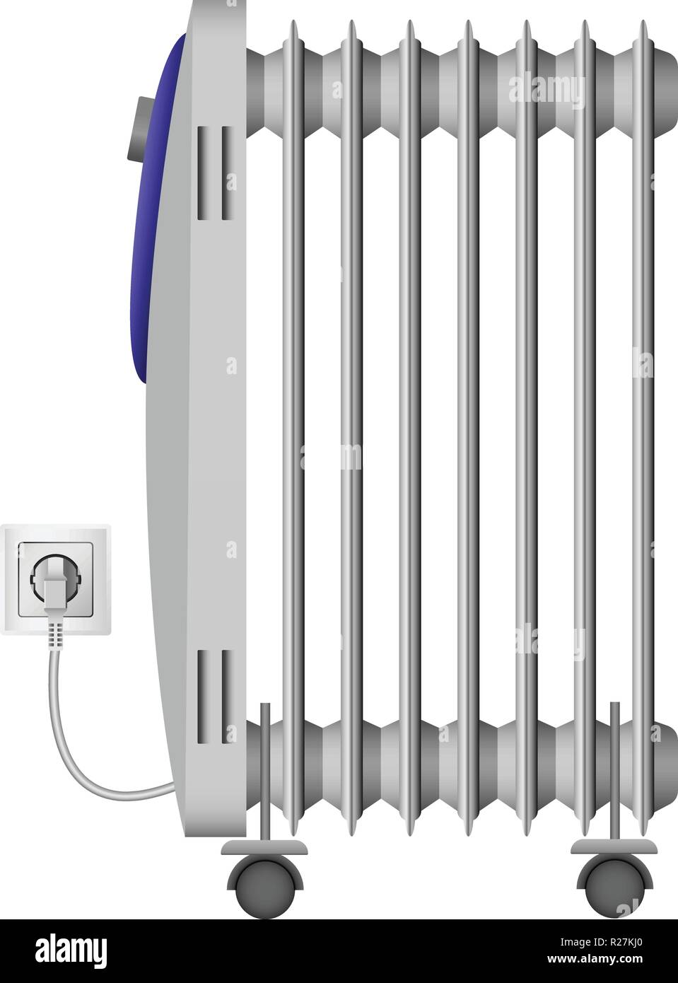 Calefactor portátil Imágenes vectoriales de stock - Alamy