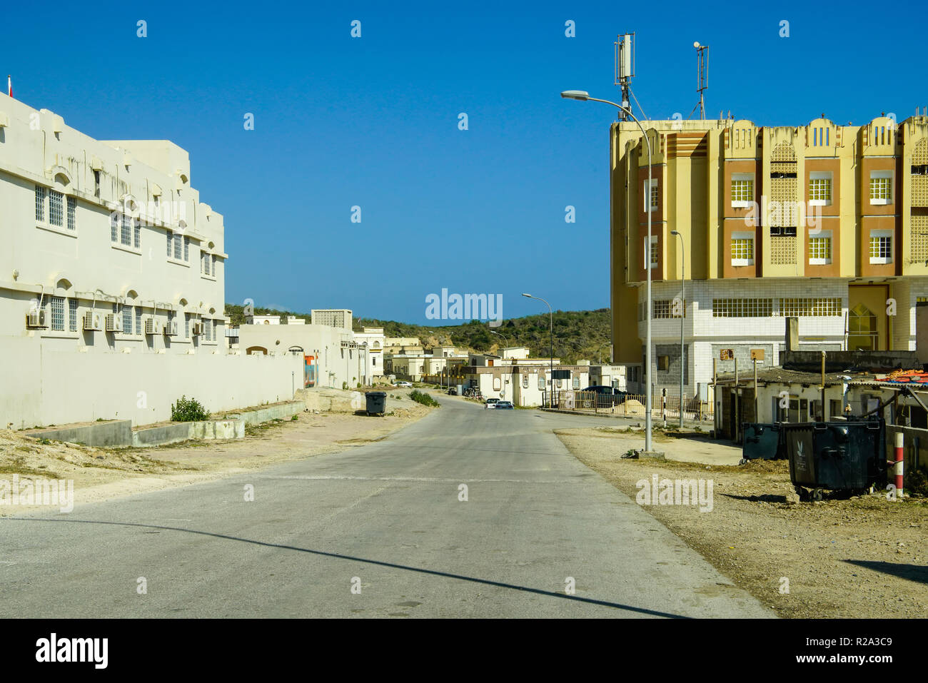 Dalkut Village, en el sur de Dhofar Montaña Chaine, Jabal al-Qamar, Omán. Foto de stock