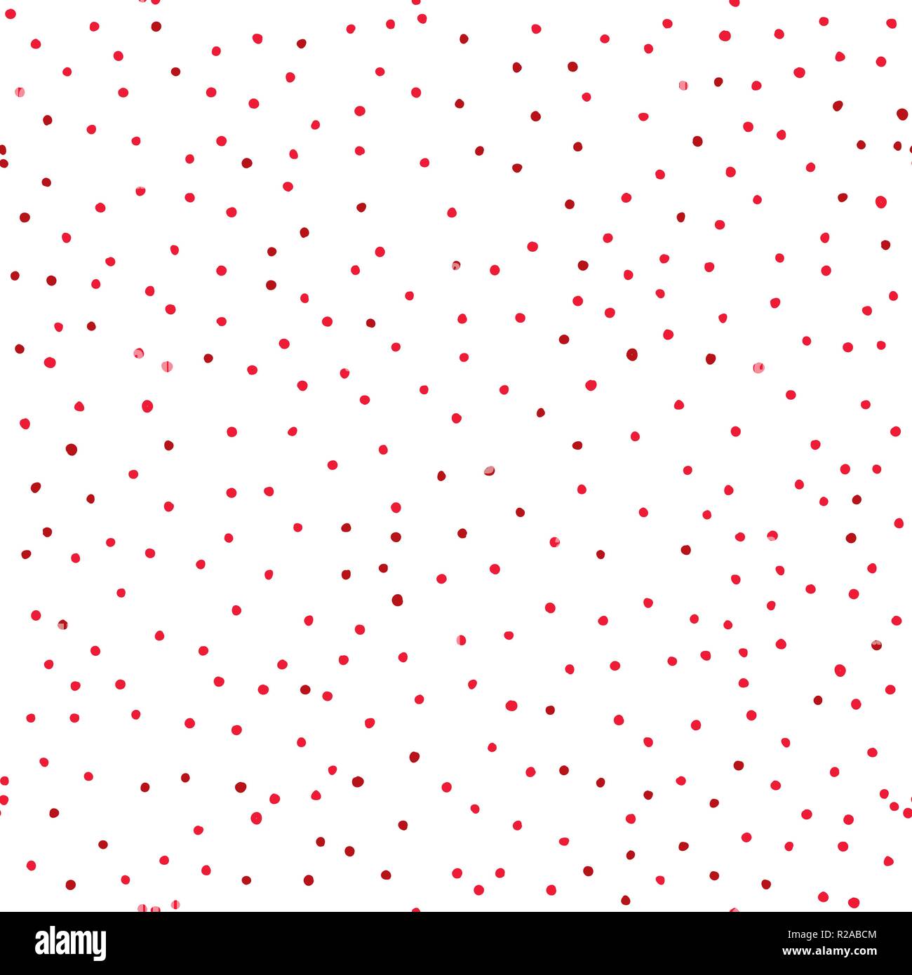 Resumen patrón sin fisuras con puntos rojos sobre fondo blanco Imagen Vector de stock Alamy Resumen patrón sin fisuras con puntos rojos sobre fondo blanco Imagen Vector de stock Alamy