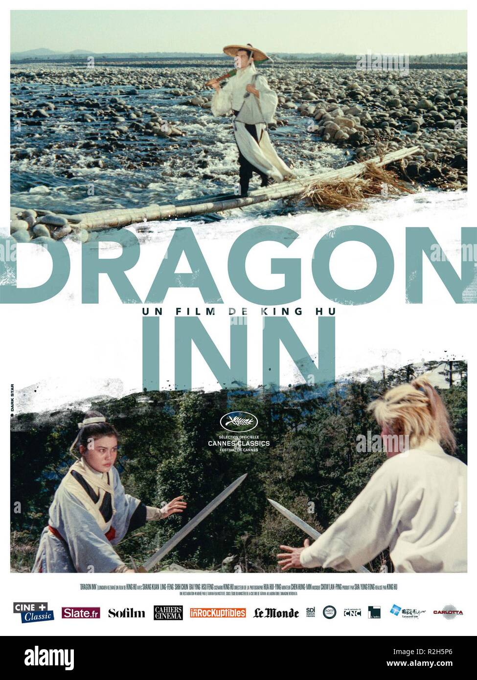 Dragon Inn Long hombres kezhan Año : 1967 Director : Taiwán King Hu póster de película (Fr) Foto de stock