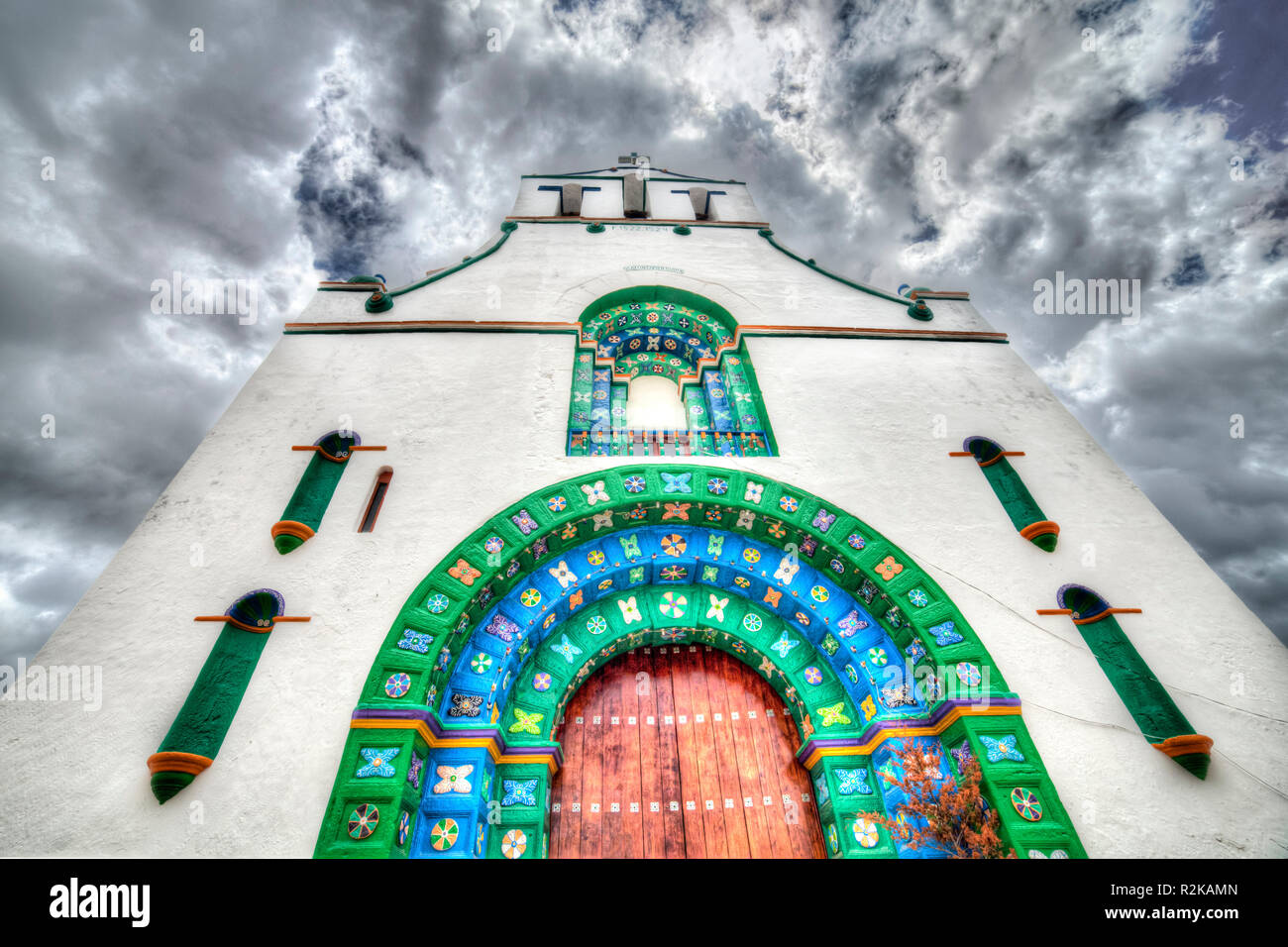 Iglesia de San Juan Chamula, Chiapas Fotografía de stock - Alamy