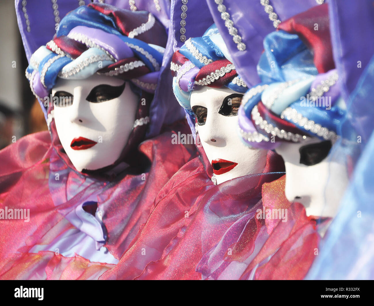 Carnaval en Venecia Foto de stock